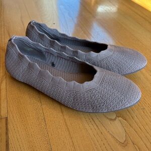 Womens Skechers Slip-on Shoes Cleo 2.0 Love Spell 158343 Taupe Mocha Size 8.5